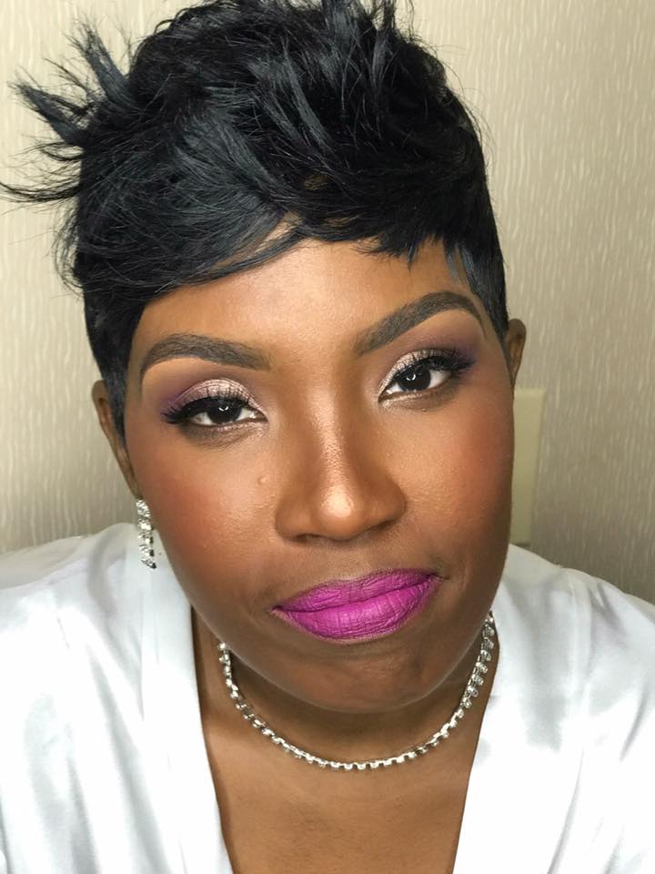 Beautiful Purple Lips