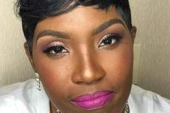 Beautiful Purple Lips